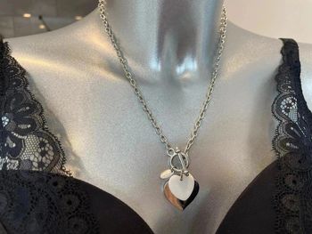 Splendide collier coeur