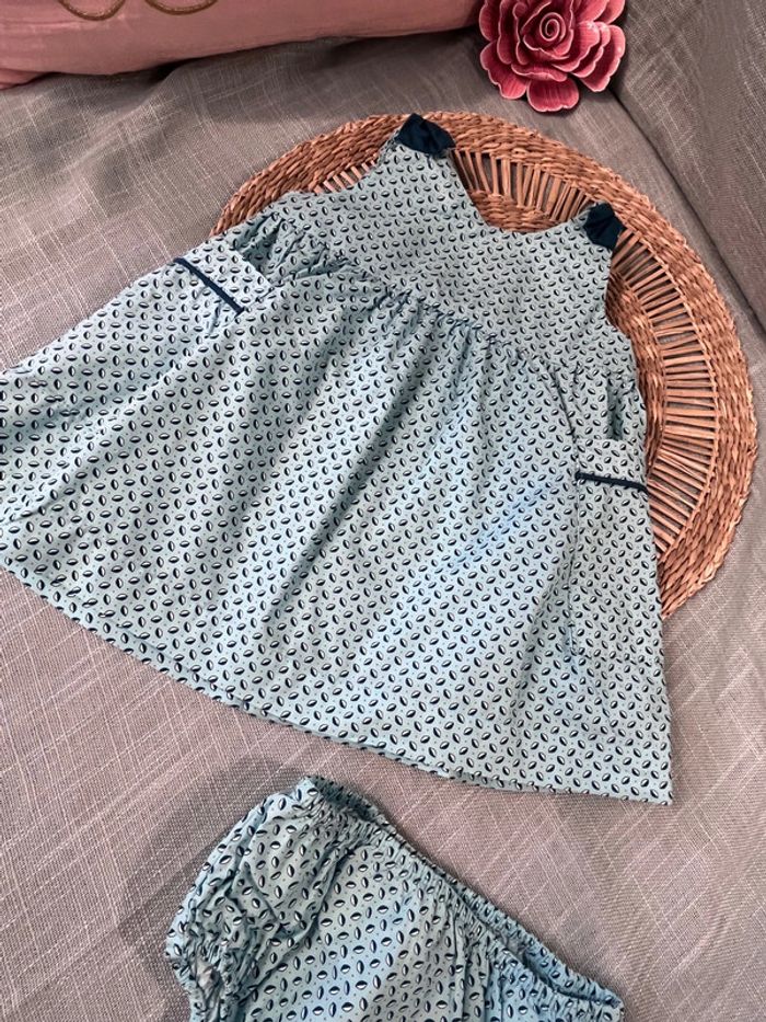 Robe et bloomer taille 6 mois - photo numéro 3