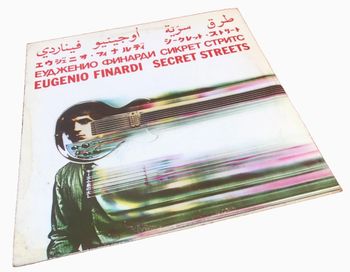 Vinyle 33 tours Eugenio Finardi Secret Streets (1982) EMI 2C068 64795