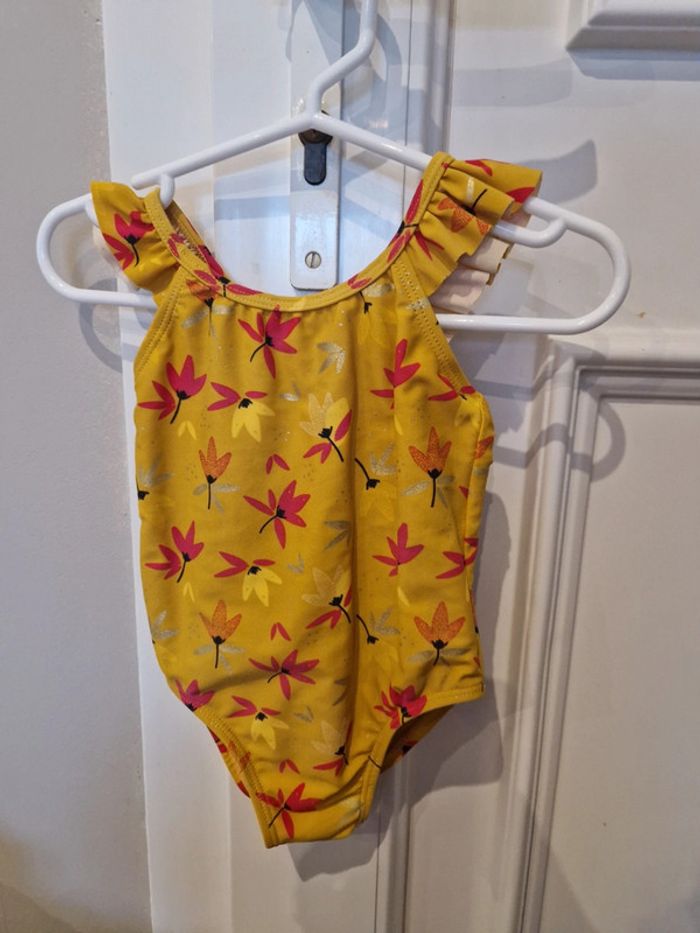 Maillot de bain jaune 18 mois TAO