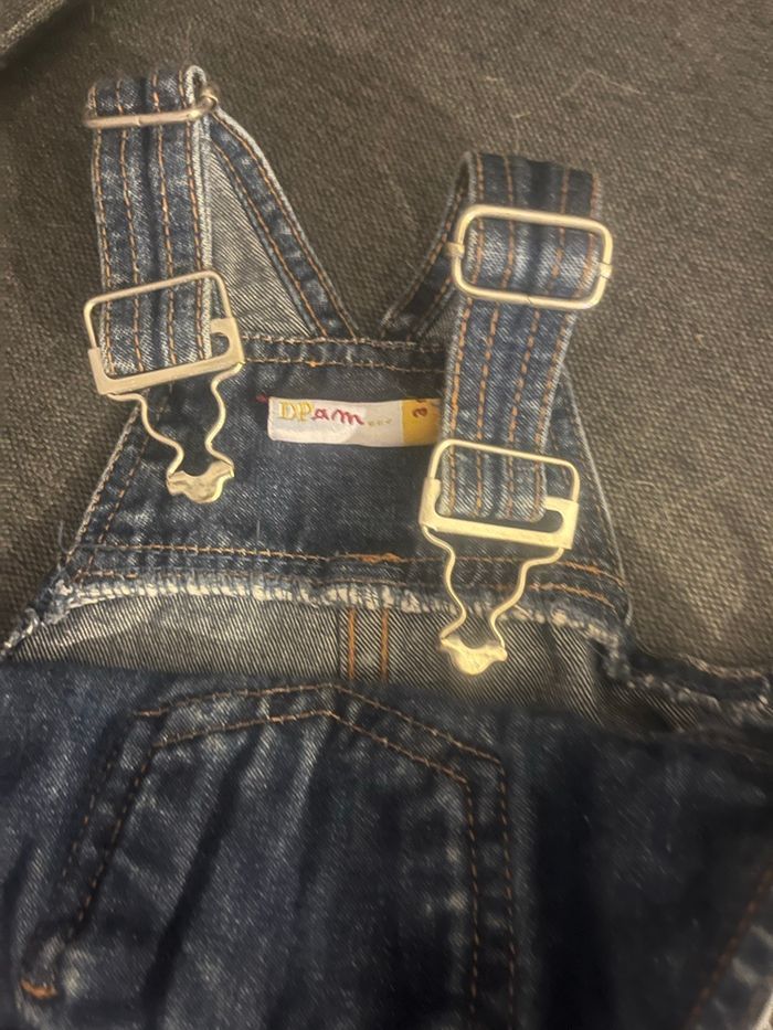 salopette jean dpam 3 mois bébé garçon Denim - photo numéro 5