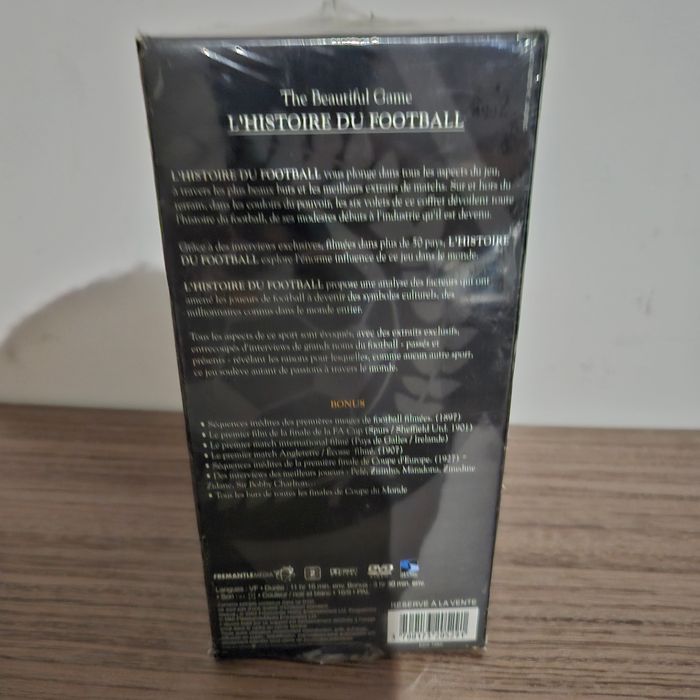 Coffret dvd l'histoire du football - photo numéro 3