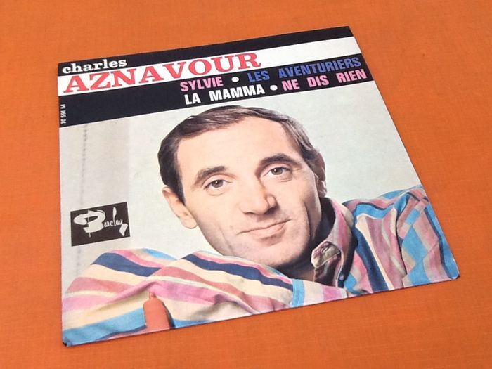 Vinyle 45 tours Charles Aznavour Sylvie (1963) - photo numéro 2