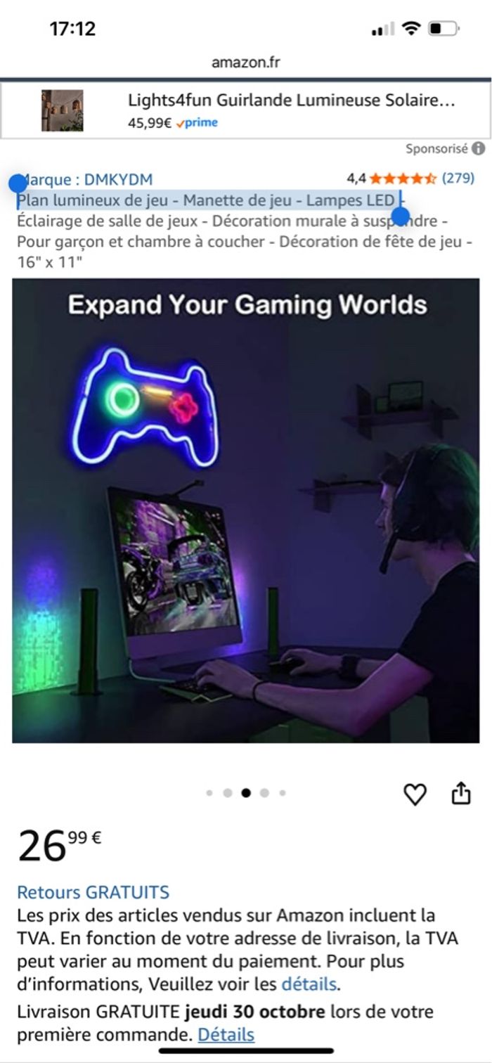 Plan lumineux de jeu - photo numéro 4