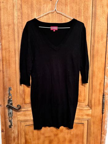 Robe pull manches 3/4