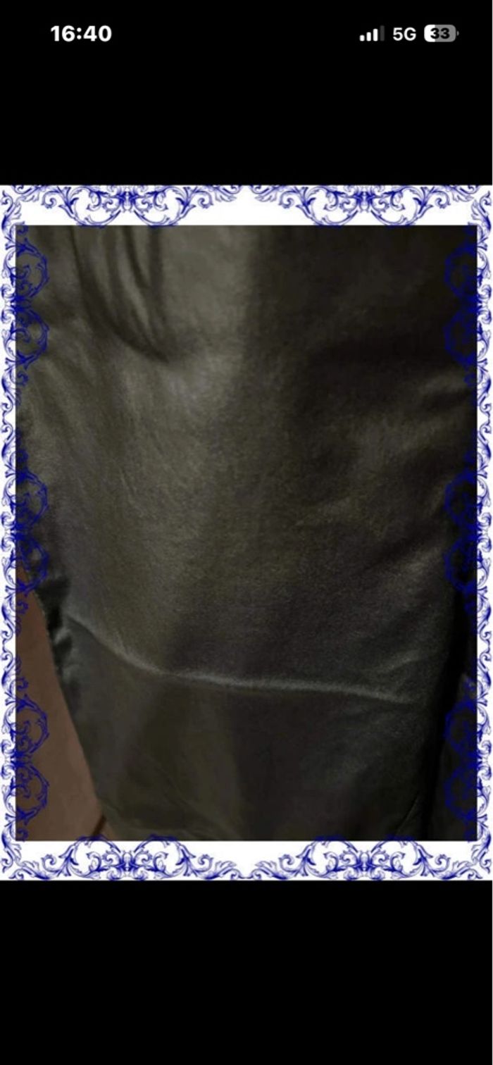 Pantalon , leggins simili cuir Toscane - photo numéro 4