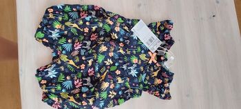 Orchestra Combishort fluide imprimé jungle