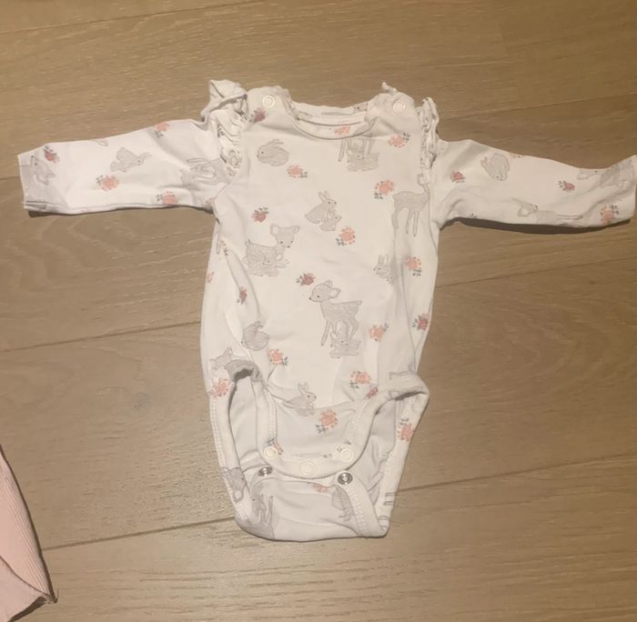Ensemble bodie + legging 0/1 mois - photo numéro 2