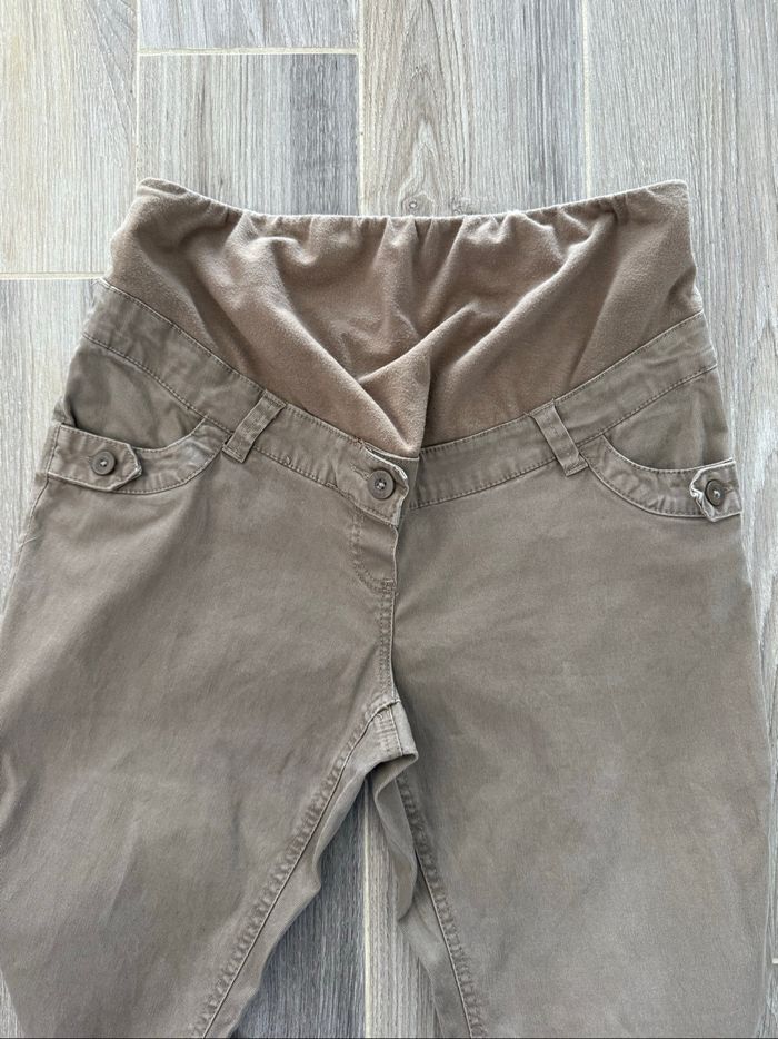 Jeans kaki de grossesse femme enceinte colline by verbaudet 38/M - photo numéro 6