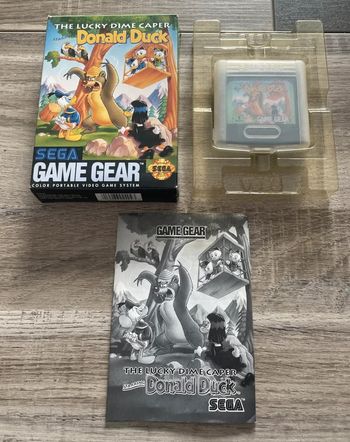Donald Duck Lucky Dime Caper Jeu Sega Game Gear