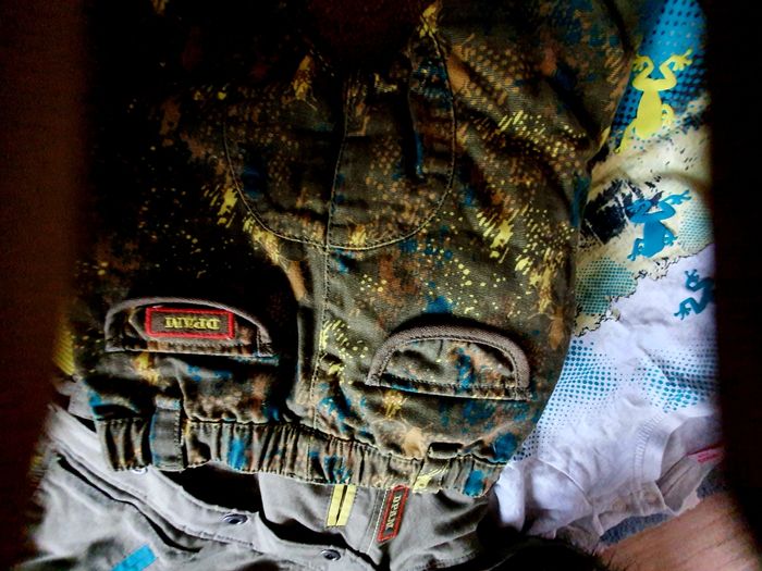 Ensemble Manteau + pantalon + t-shirt ml 9 mois Dpam - photo numéro 3