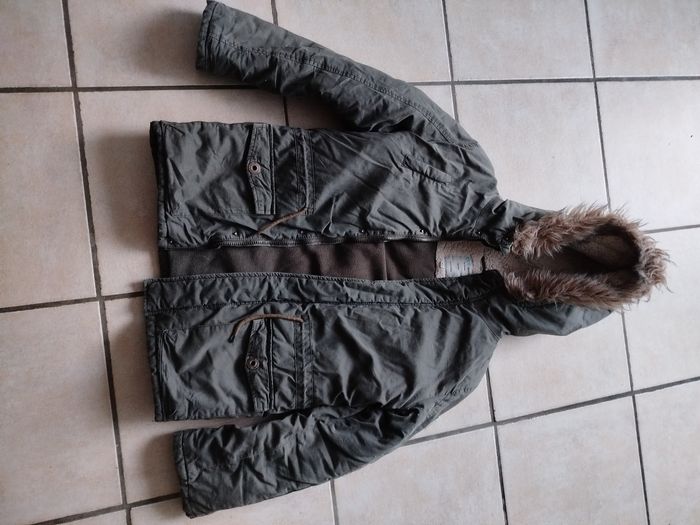 Parka fourrée