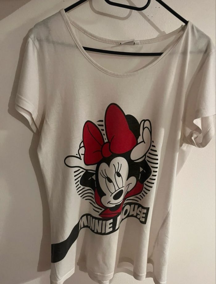T-shirt Disney blanc Minnie