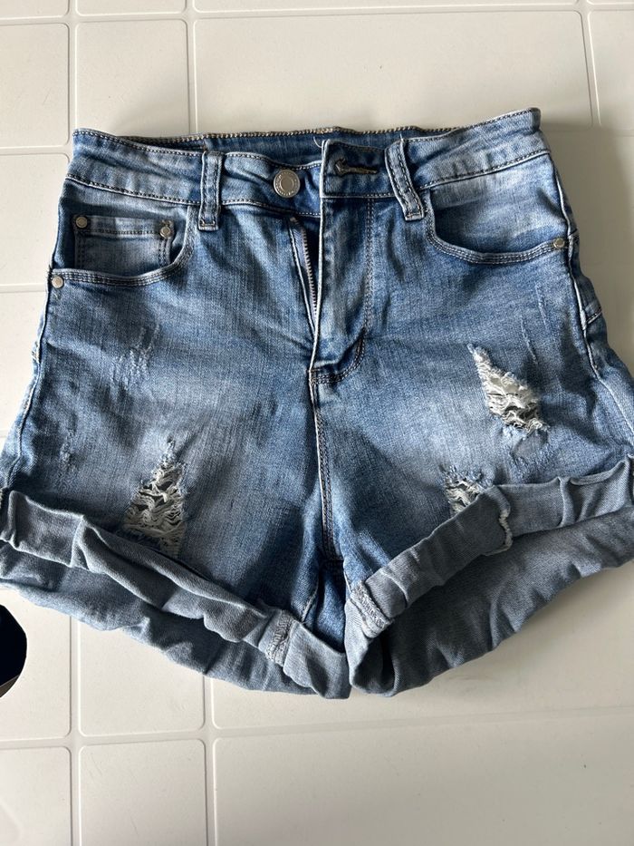 Short en jean