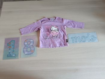 t-shirt manche longue 18 mois
