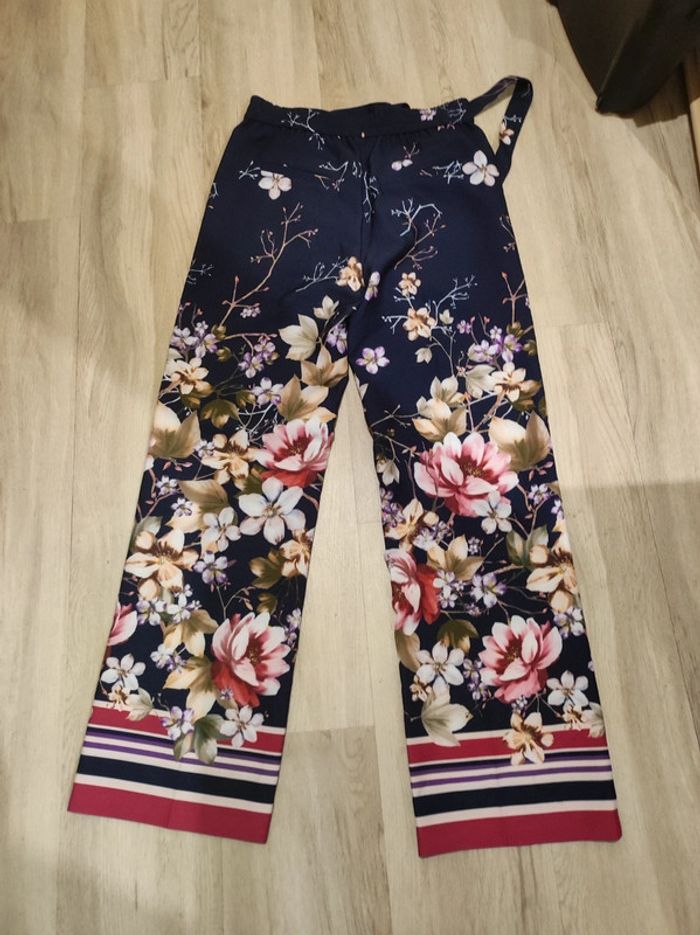 Pantalon fluide a fleurs - photo numéro 5