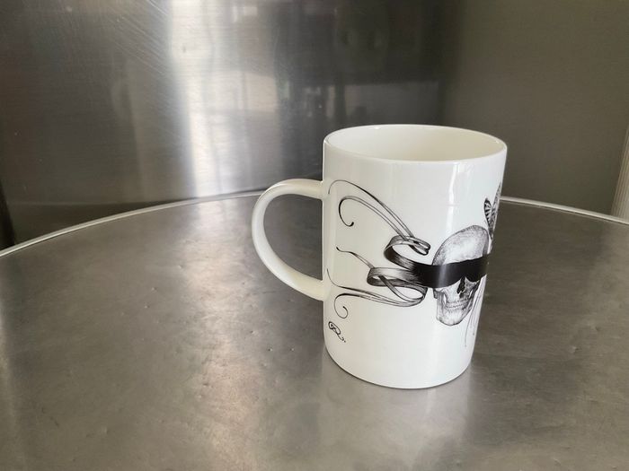 Mug gothique papillon tête de mort - photo numéro 3