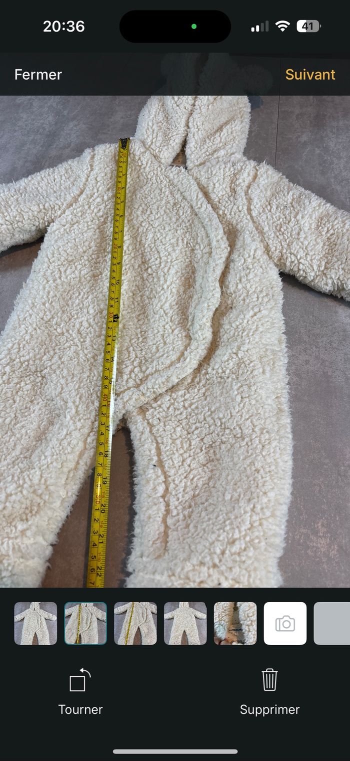 Manteau combinaison 12 mois - photo numéro 2