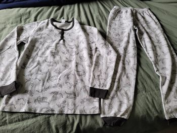 pyjama velour petit bateau 12ans (10e)