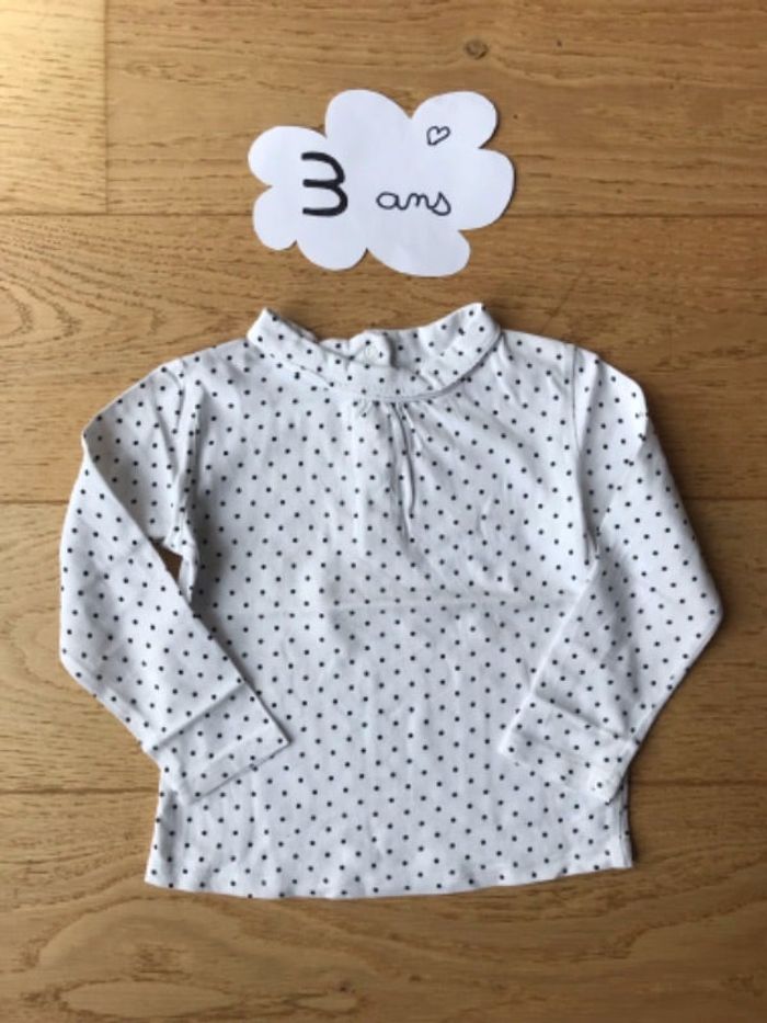Tee shirt sous pull tex 36 mois