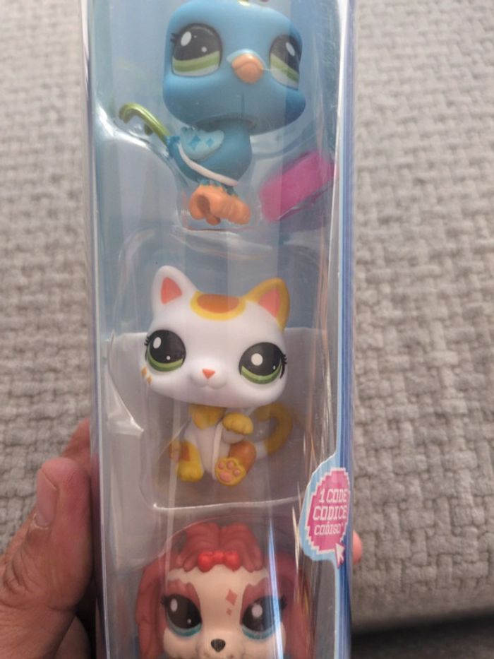 Coffret de 3 figurines littlest petshop - photo numéro 3