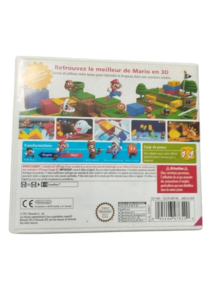 Jeu Nintendo 3DS Super Mario 3D Land - photo numéro 2