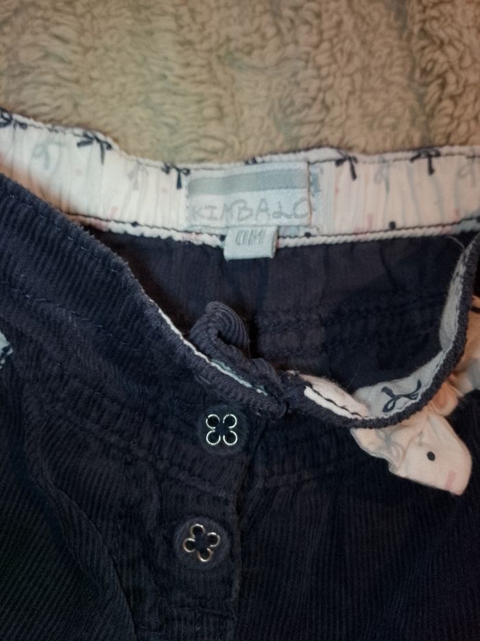 Pantalon bébé en velours côtelé - photo numéro 3