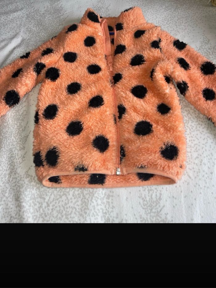 Gilet à pois