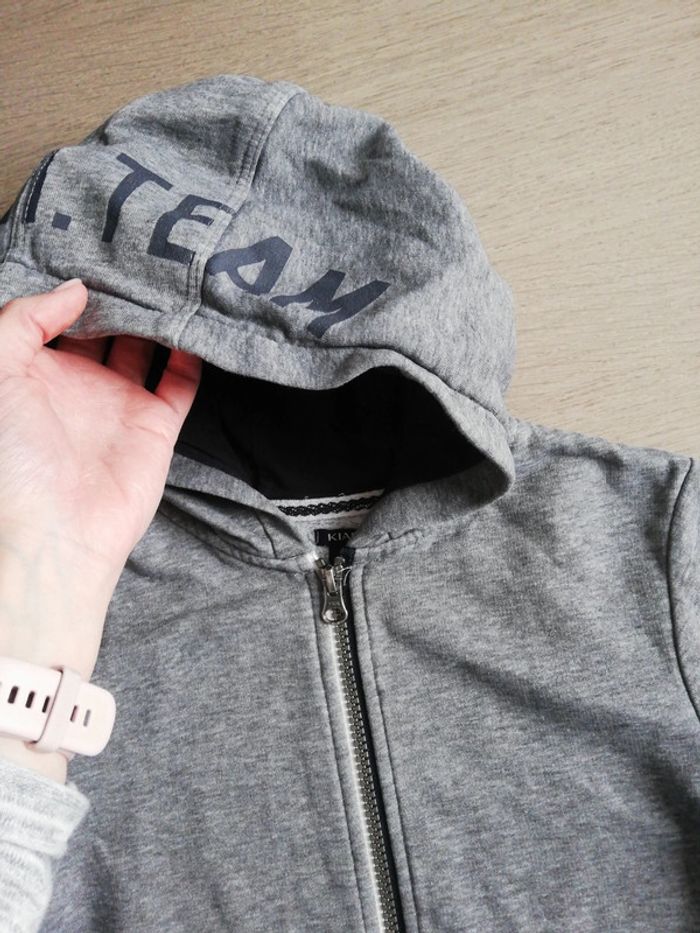 Sweet zippé gris - photo numéro 3