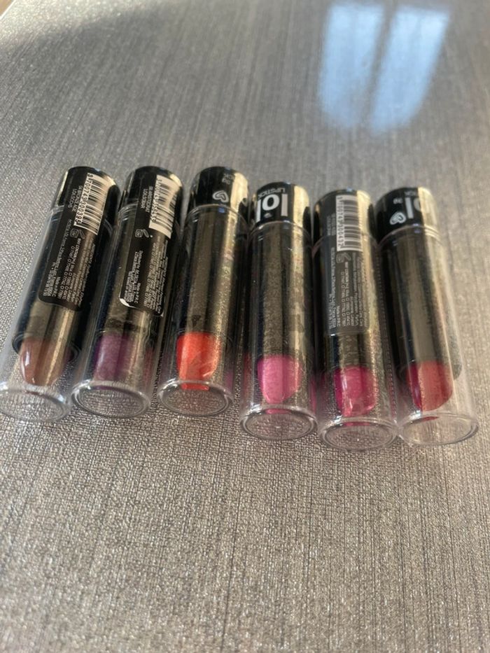 Lot de 6 rouges à lèvres - photo numéro 2