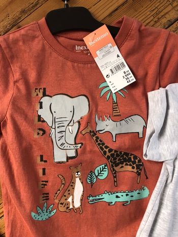 2 pyjama 4 ans été 