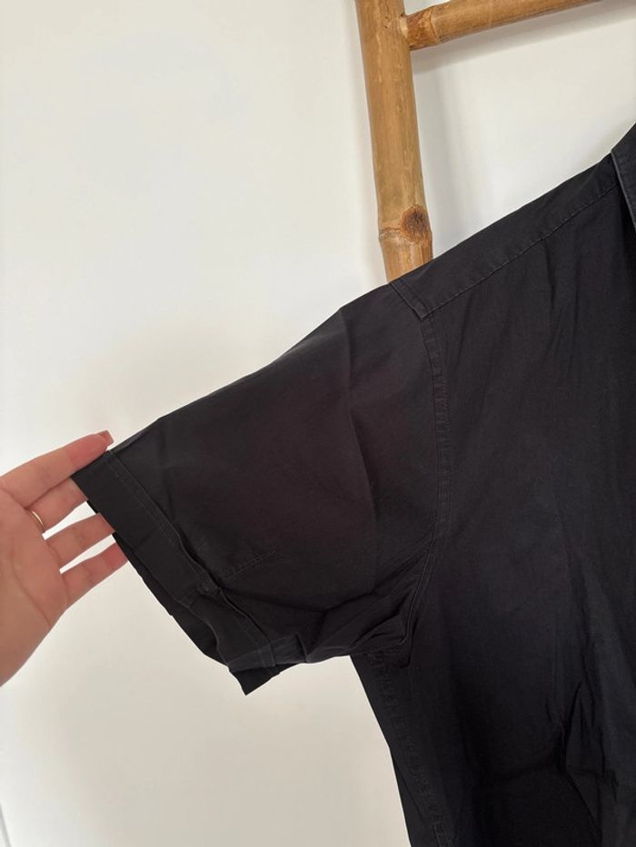 Chemisette chemise manches courtes noire devred taille XL - photo numéro 4
