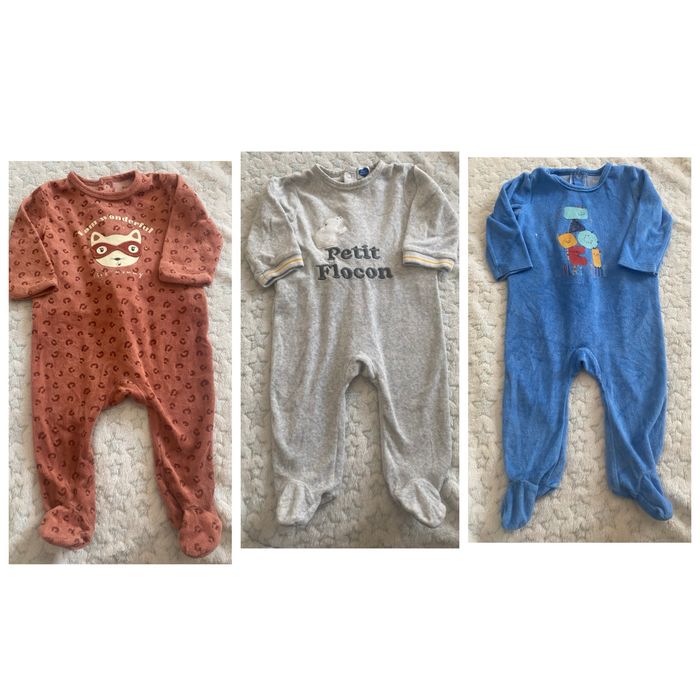 Lots de pyjamas 1 pièces