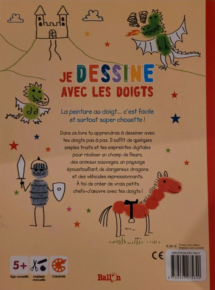 Livre: je dessine avec les doigts - photo numéro 2