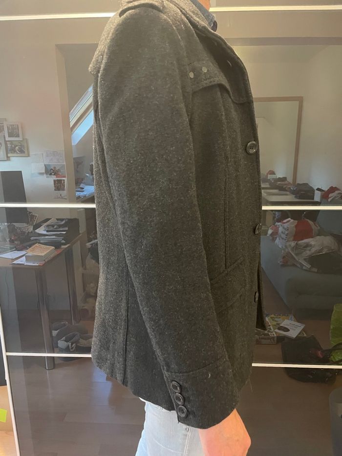 Manteau anthracite homme - photo numéro 7