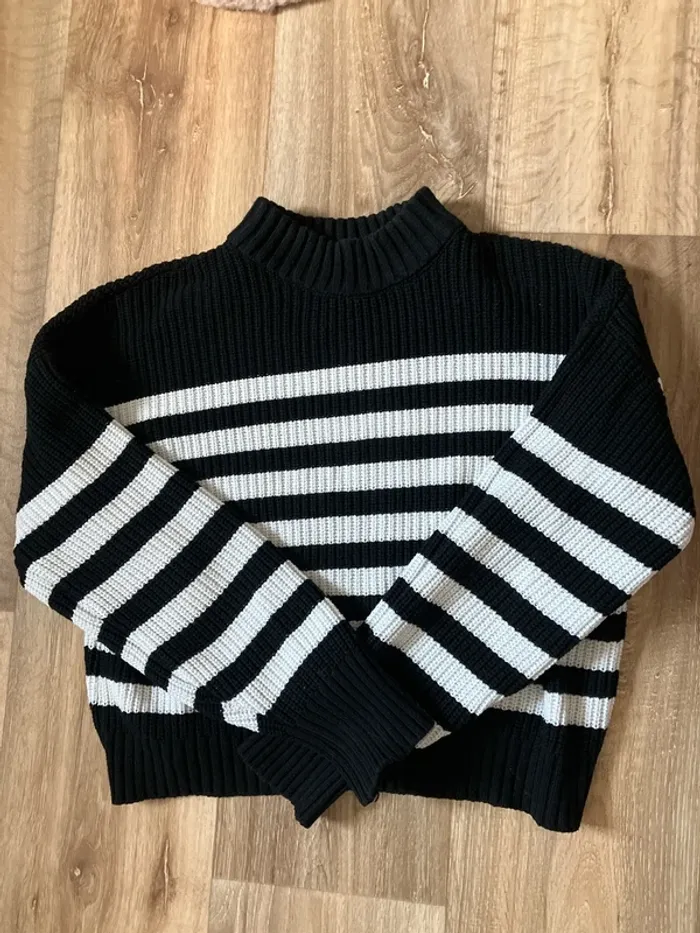Pull à col XS