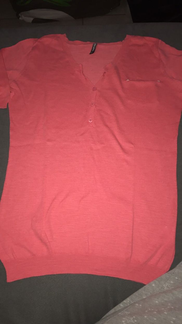 Pull col v naf naf taille m