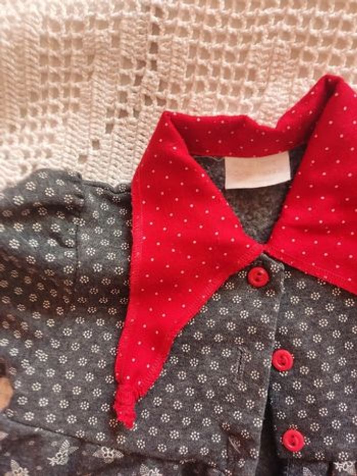 Robe bébé 6 mois gris - photo numéro 2