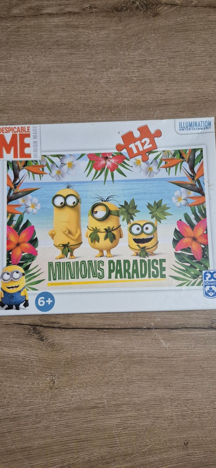 Puzzle Minions Paradise 112 pièces - photo numéro 2