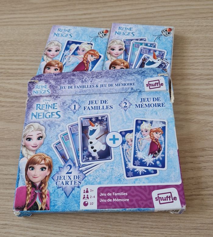 Jeux de cartes Reine des Neiges - photo numéro 2