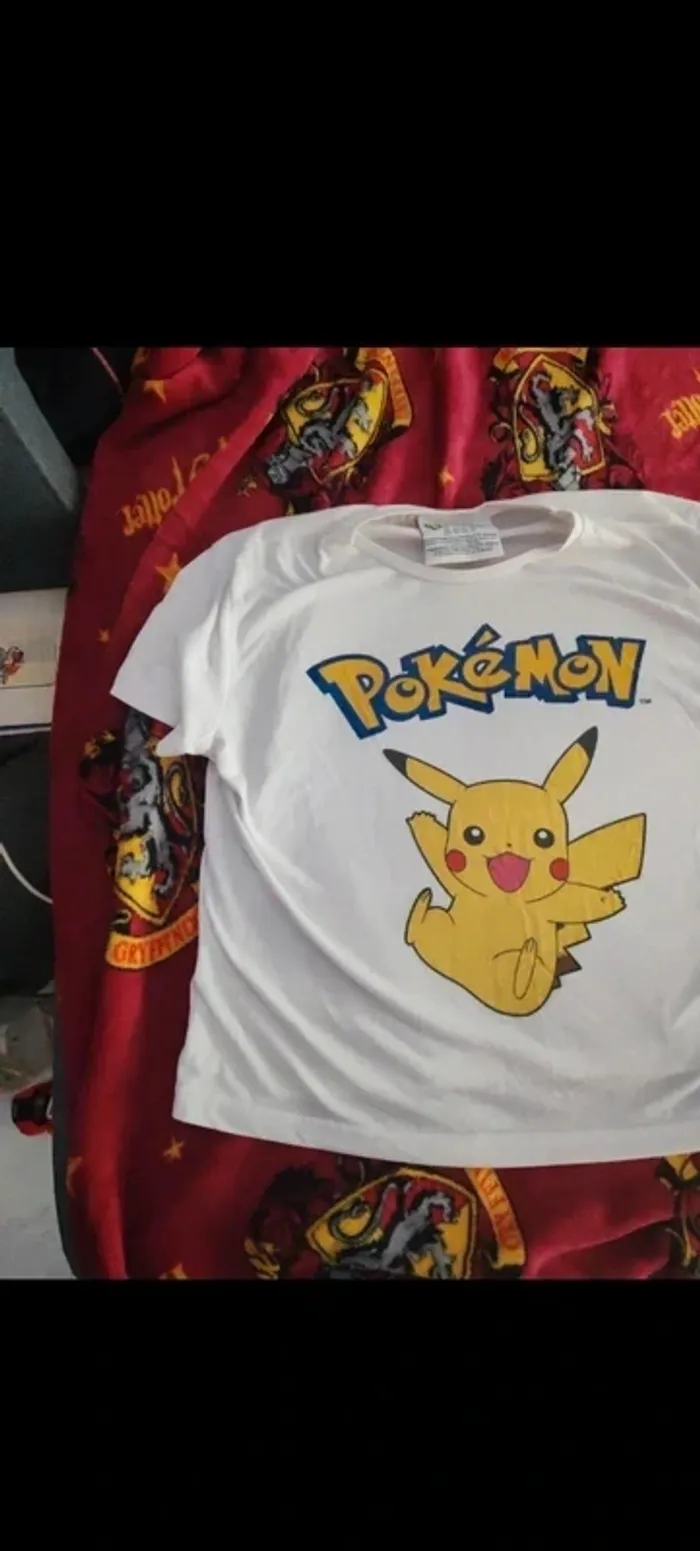 T-shirt Pokémon taille 40 - photo numéro 2