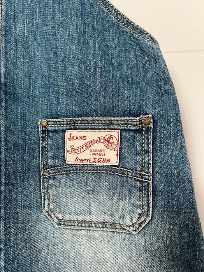 Robe jeans bretelles Petit Bateau - photo numéro 8