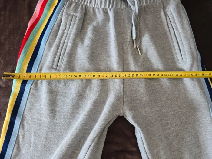 Jogging femme gris clair L Bershka Neuf - photo numéro 5