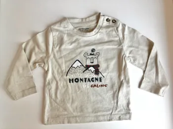 T-shirt manches longues 6mois