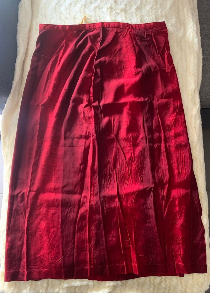 Jupe longue rouge