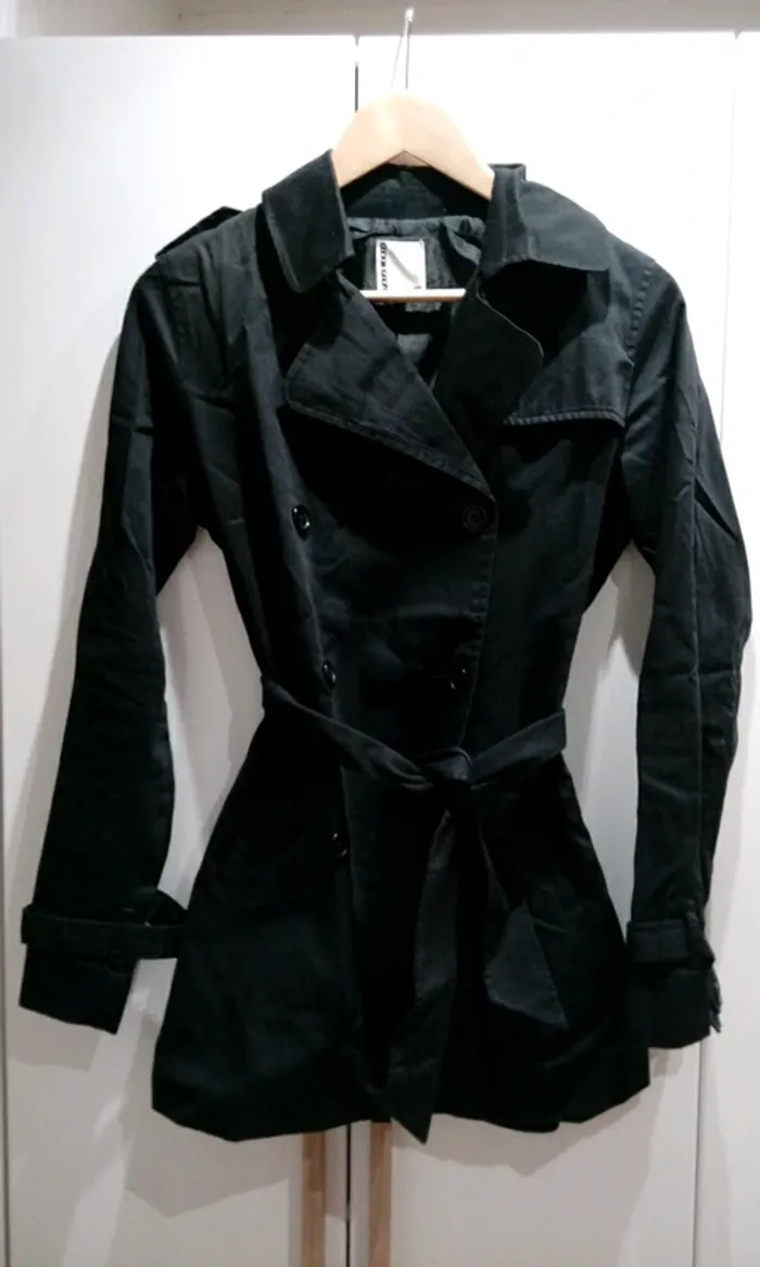 Trench noir Etam