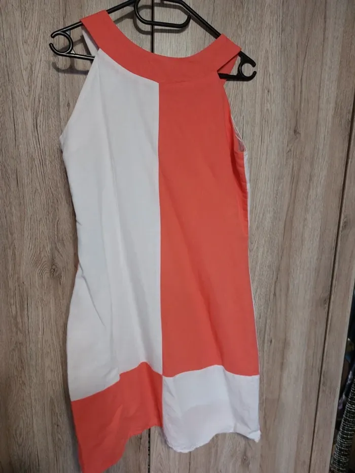 Robe bicolore géométrique - photo numéro 5