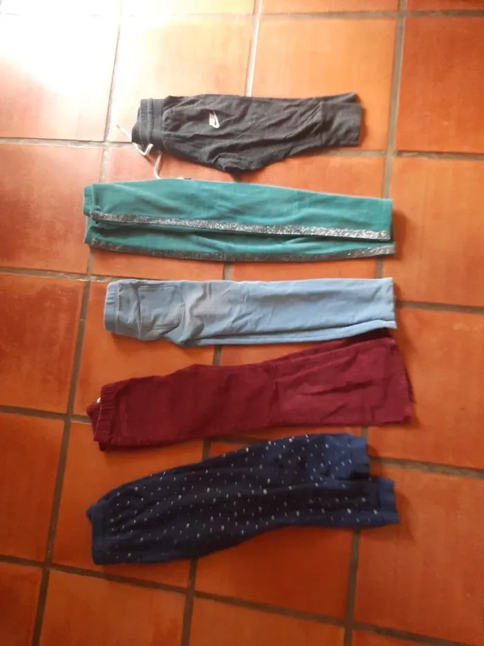 Lot 5 pantalons