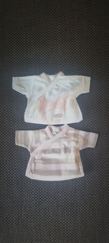 2 bodies été manche courte Absorba