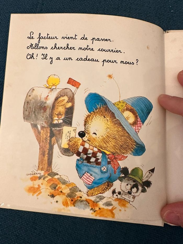 Livre album ancien vintage Quand Giordano ne fait rien Hemma - photo numéro 8